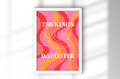 A4 Poster "The King’s Daughter" im Bilderrahmen