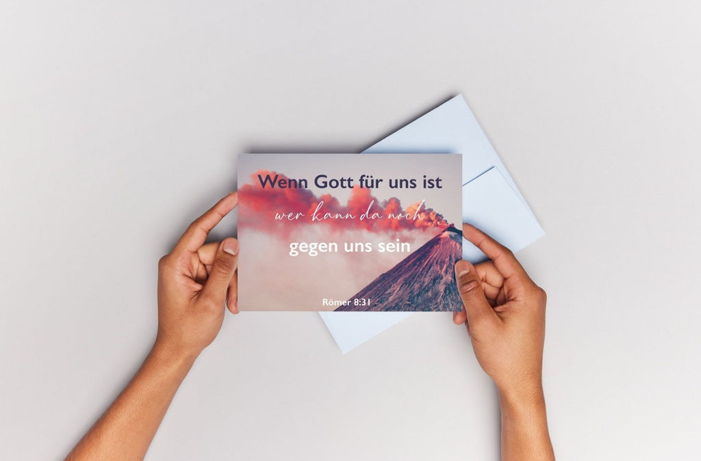 Postkarte Vulkan