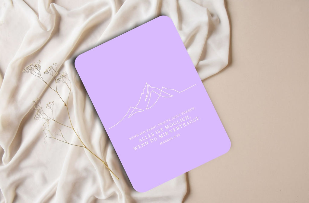Postkarte Mountain