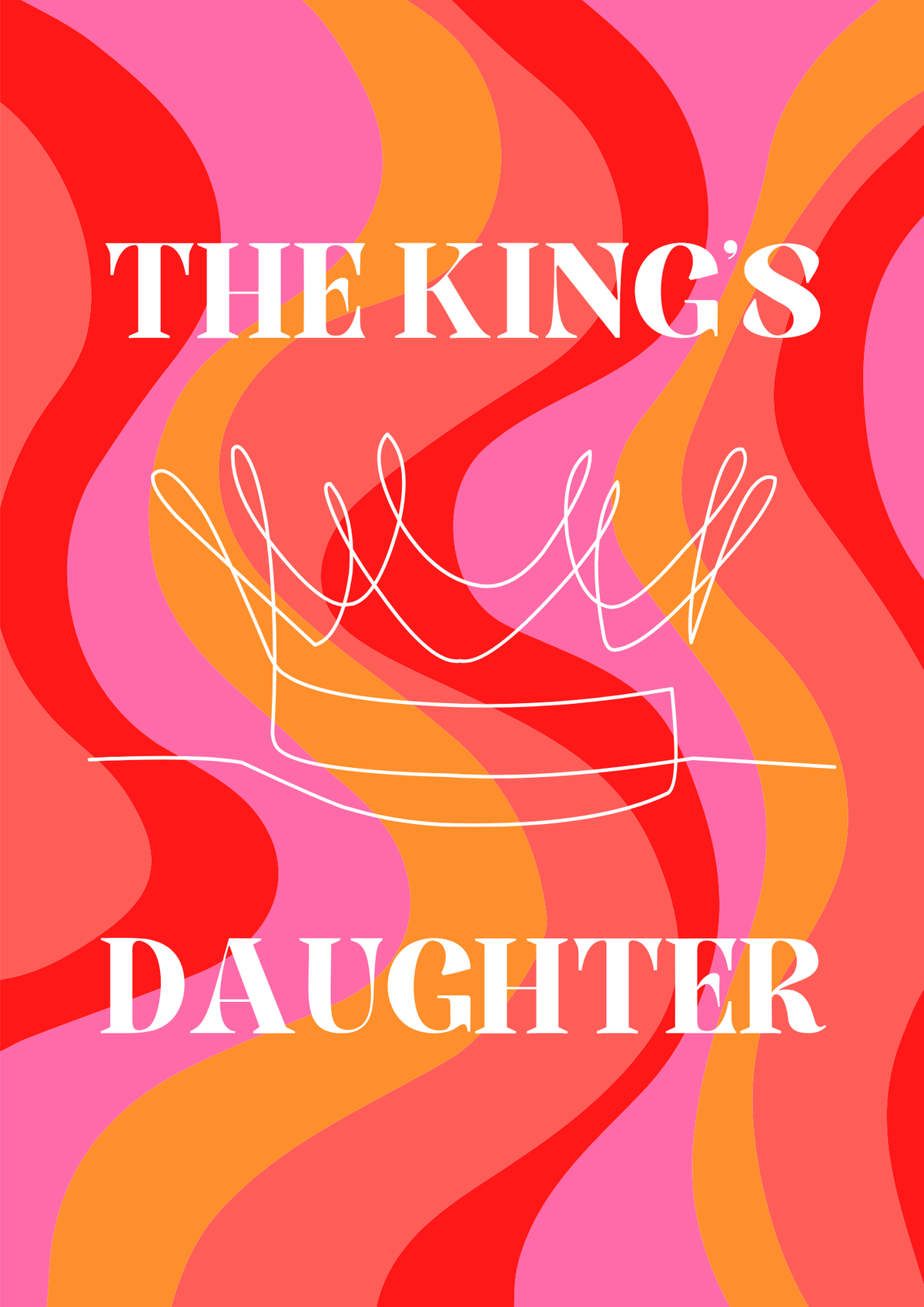 A4 Poster "The King’s Daughter" im Bilderrahmen