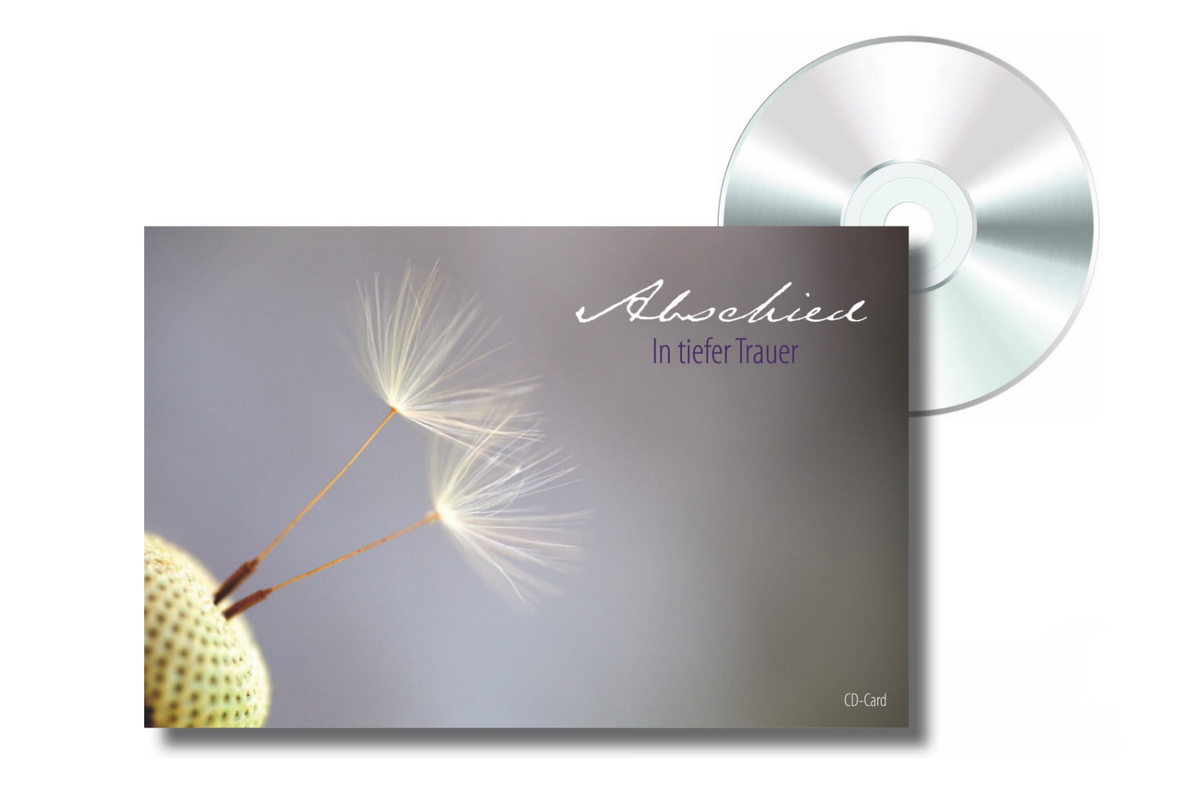 CD-Card - „Abschied“ - In tiefer Trauer