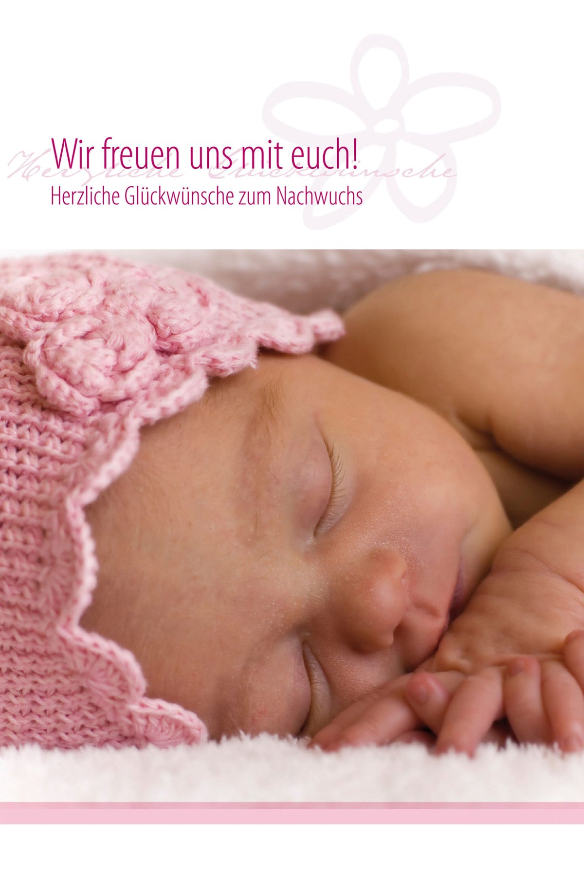 Wir freuen uns mit Euch