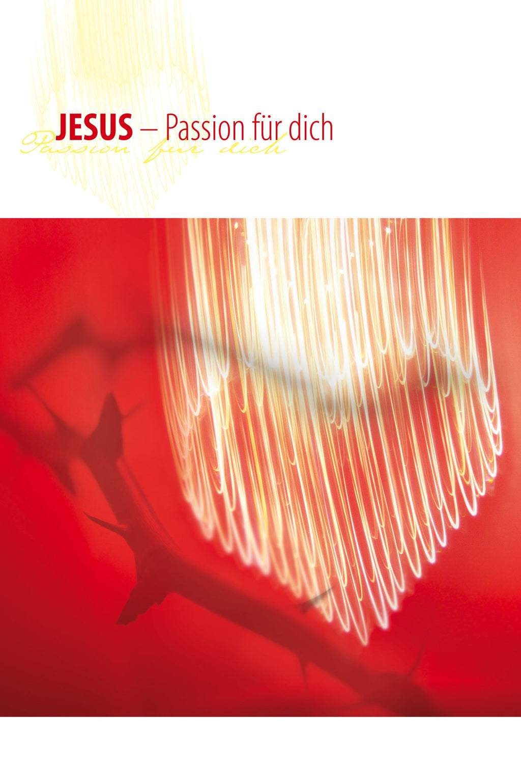 Faltkarte Jesus - Passion für dich