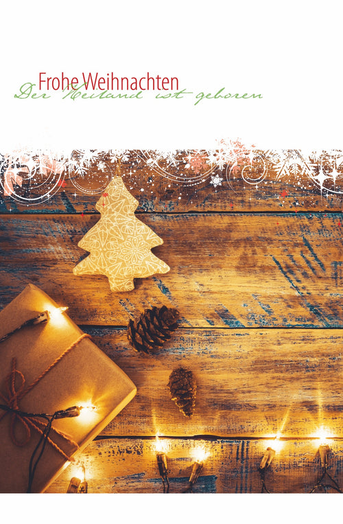 Faltkarte Frohe Weihnachten