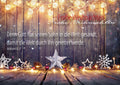Weihnachtspostkarte Frohe Weihnachten