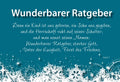 Wunderbarer Ratgeber