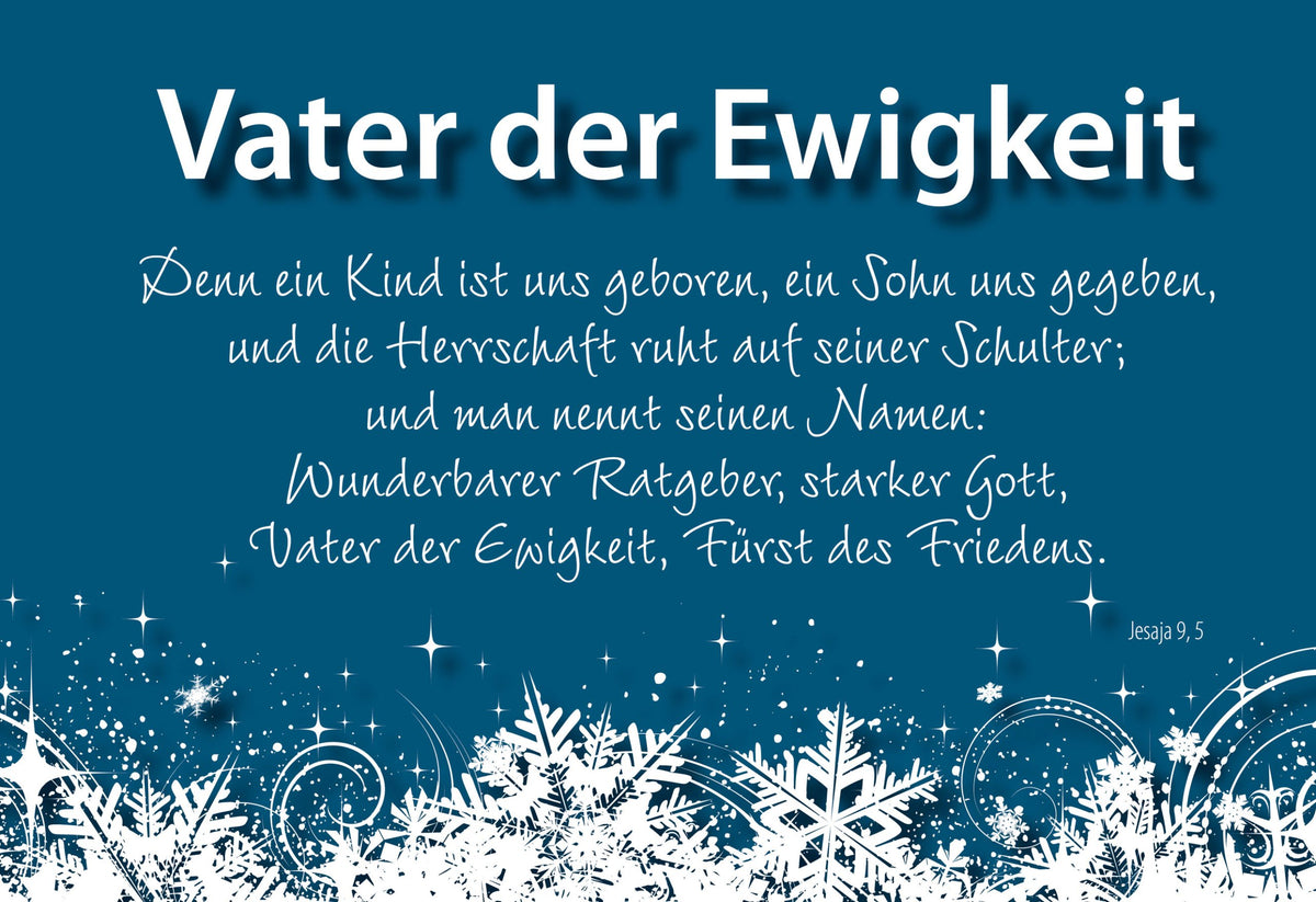 Vater der Ewigkeit