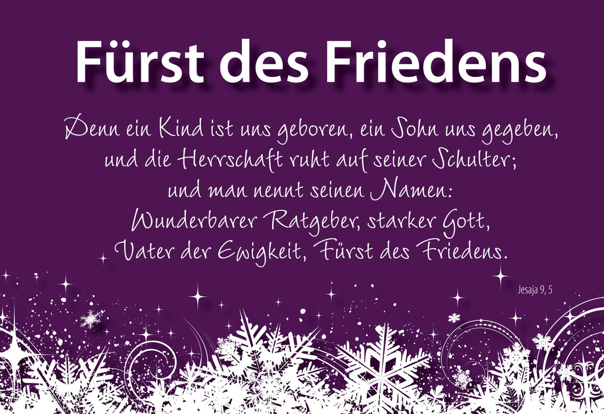 Fürst des Friedens