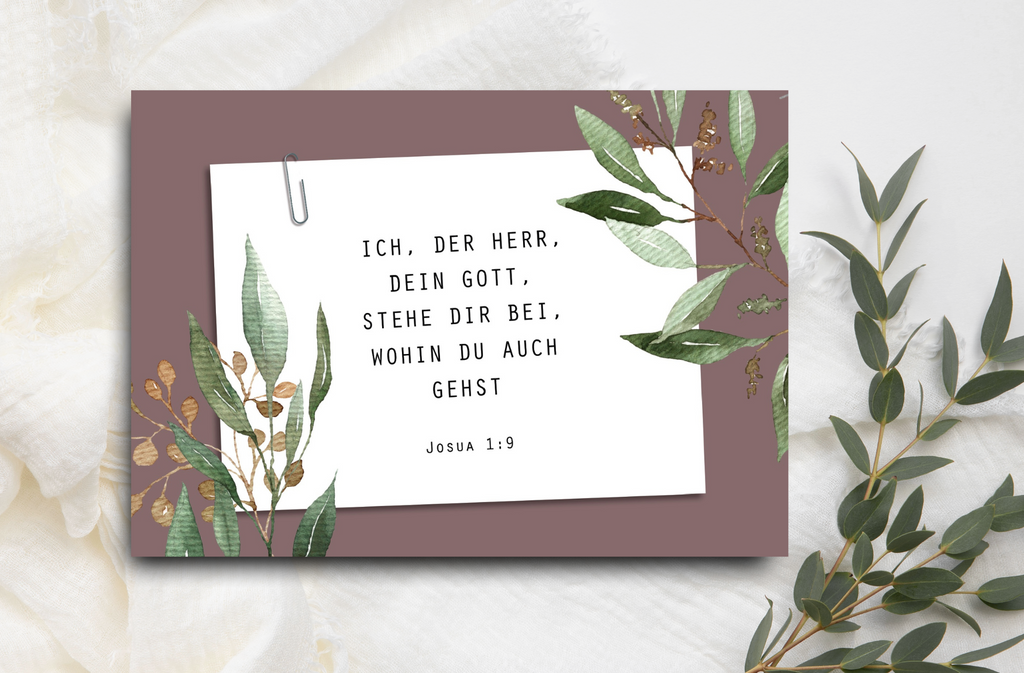 Postkarte Ich, der Herr, dein Gott