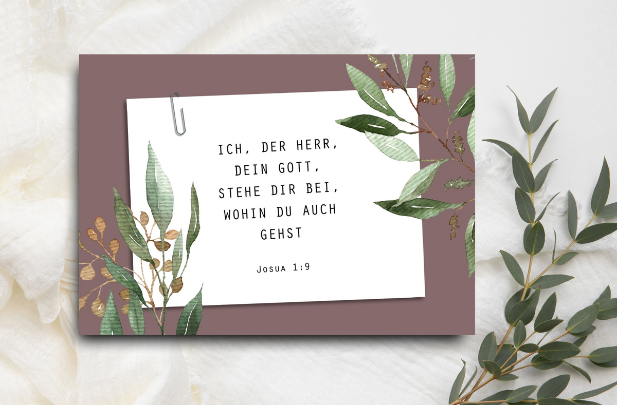 Postkarte Ich, der Herr, dein Gott