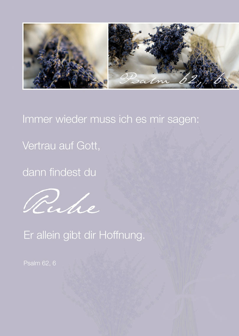 Psalm-Cards Ruhe