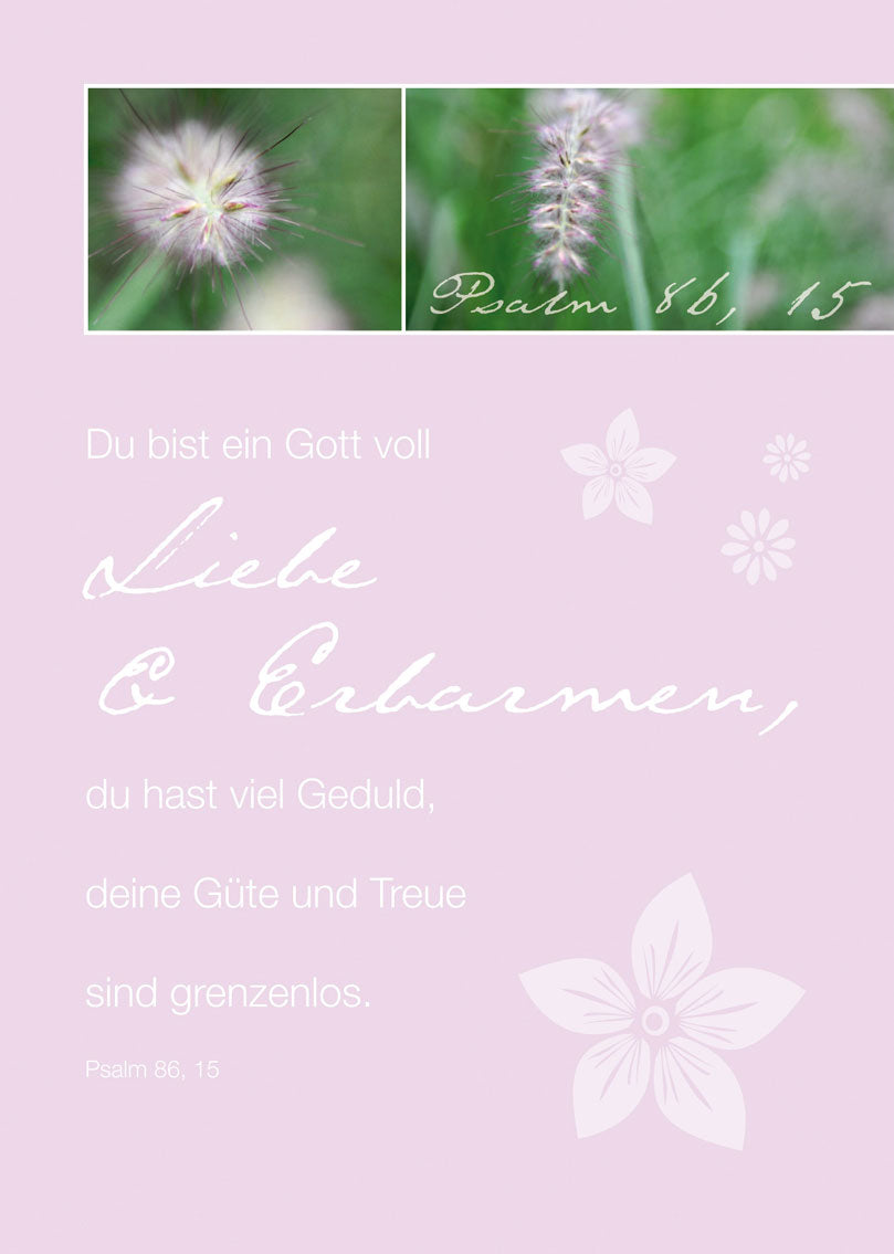 Psalm-Cards Liebe &amp; Erbarmen