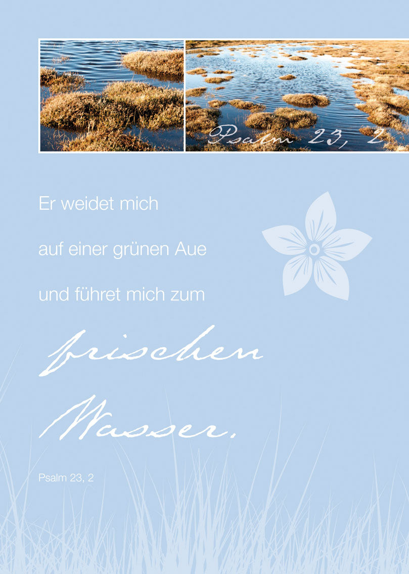 Psalm-Cards Wasser