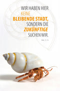 Faltkarte Jahreslosung 2013 - Einsiedlerkrebs