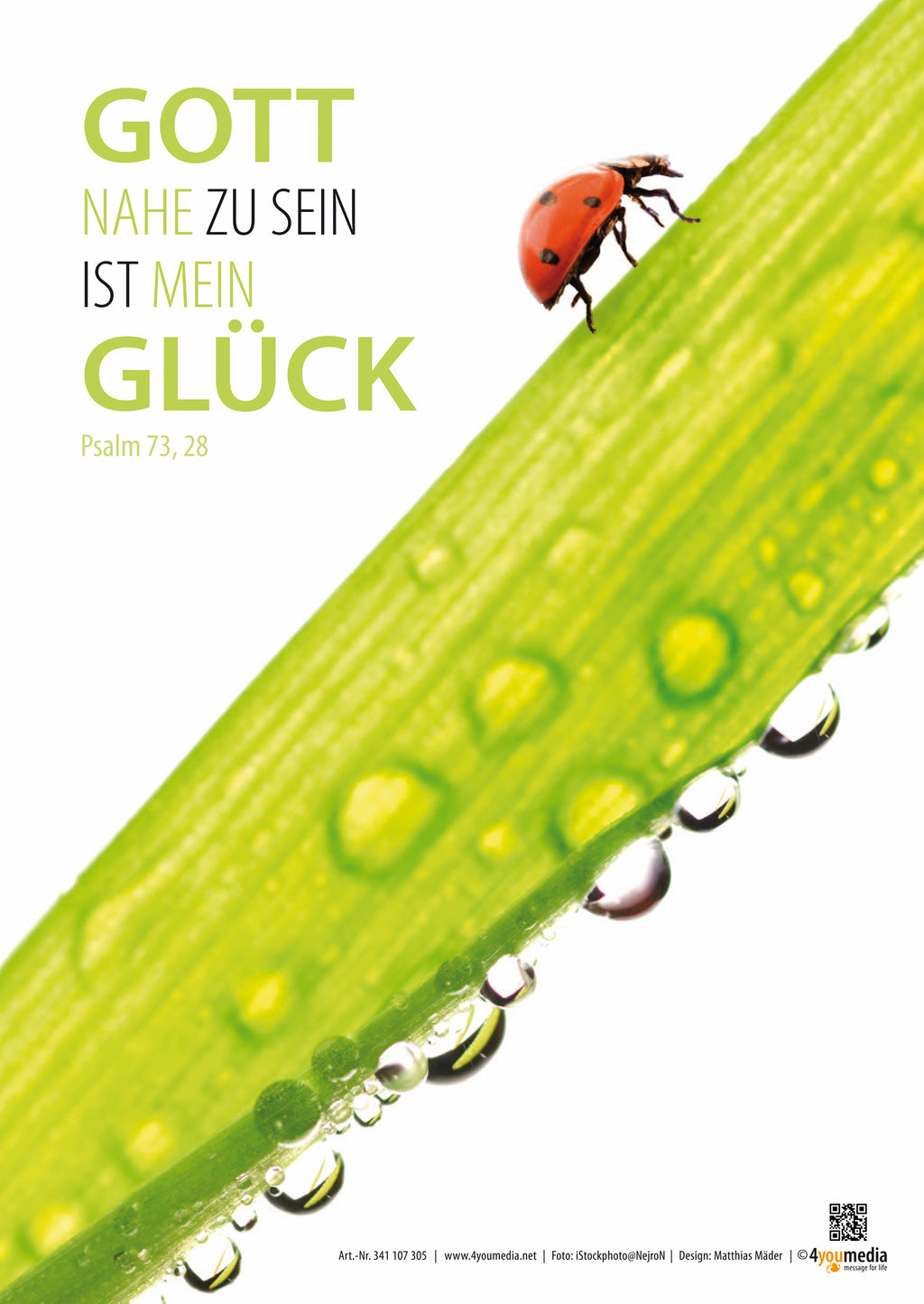 Poster A3 Jahreslosung 2014