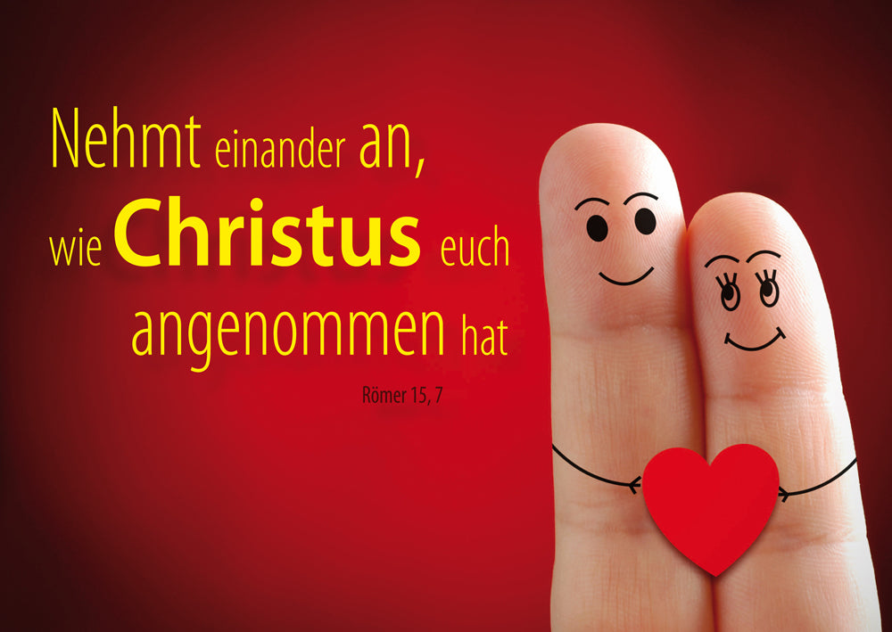 Postkarte Jahreslosung 2015 (10er)