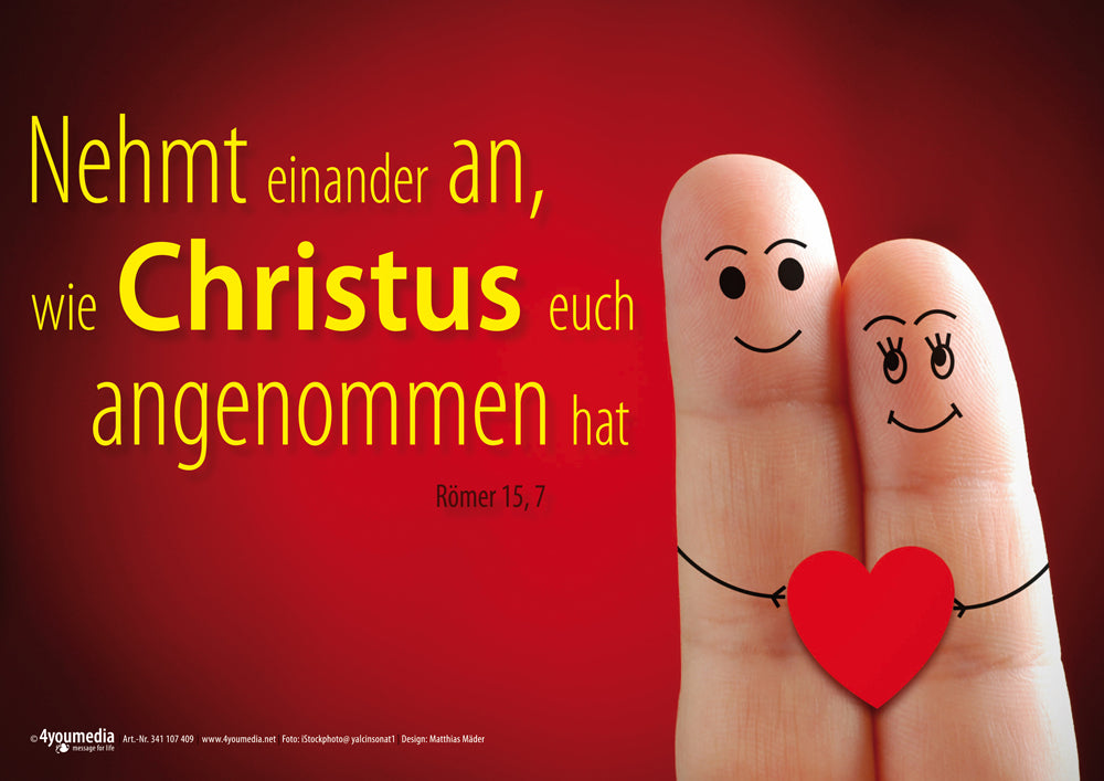 Poster A4 Jahreslosung 2015
