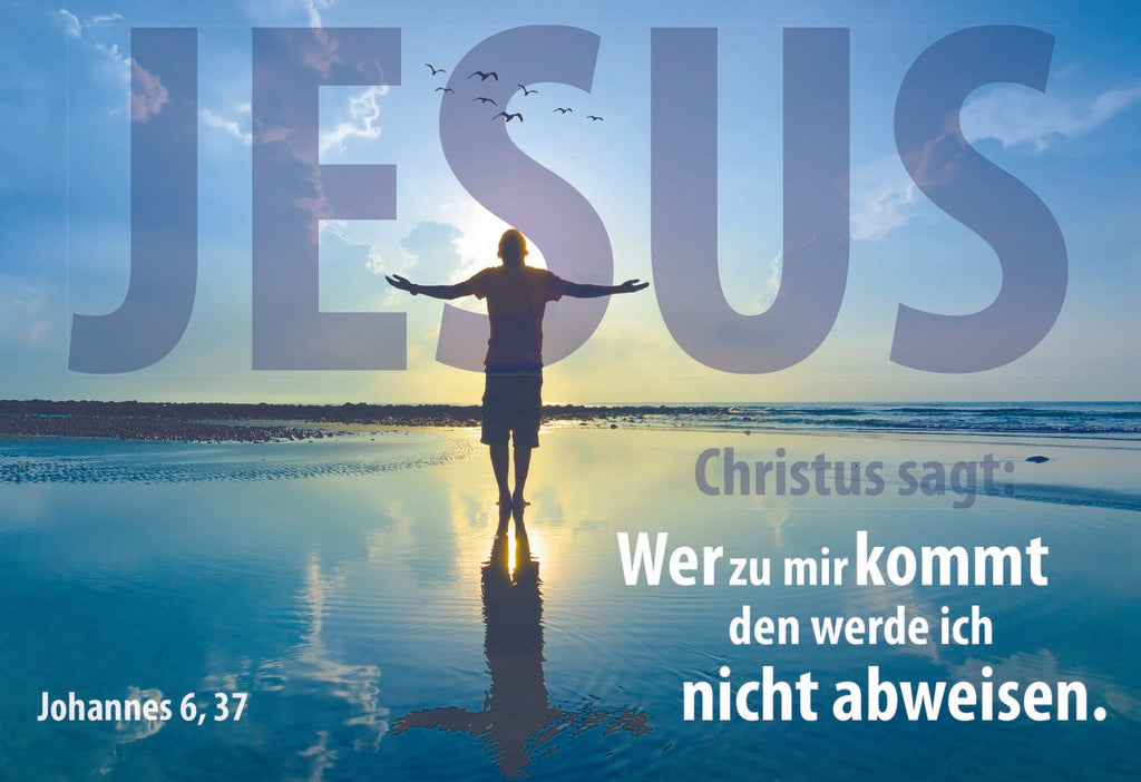 Poster A3 Jahreslosung 2022 Jesus Christus spricht