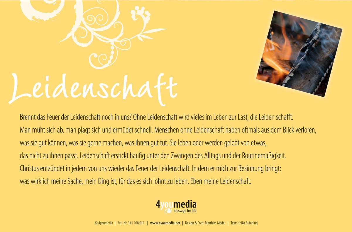 Ich bin gekommen, ein Feuer anzuzünden