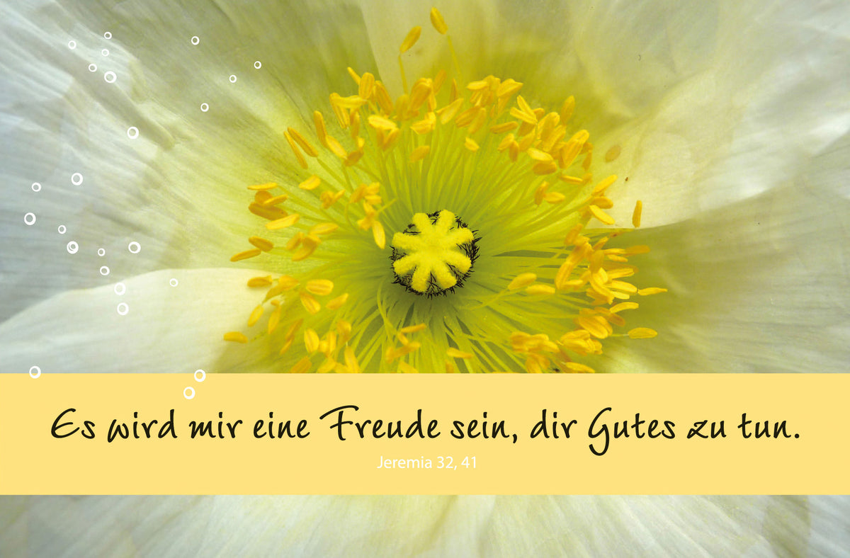 Es wird mir eine Freude sein