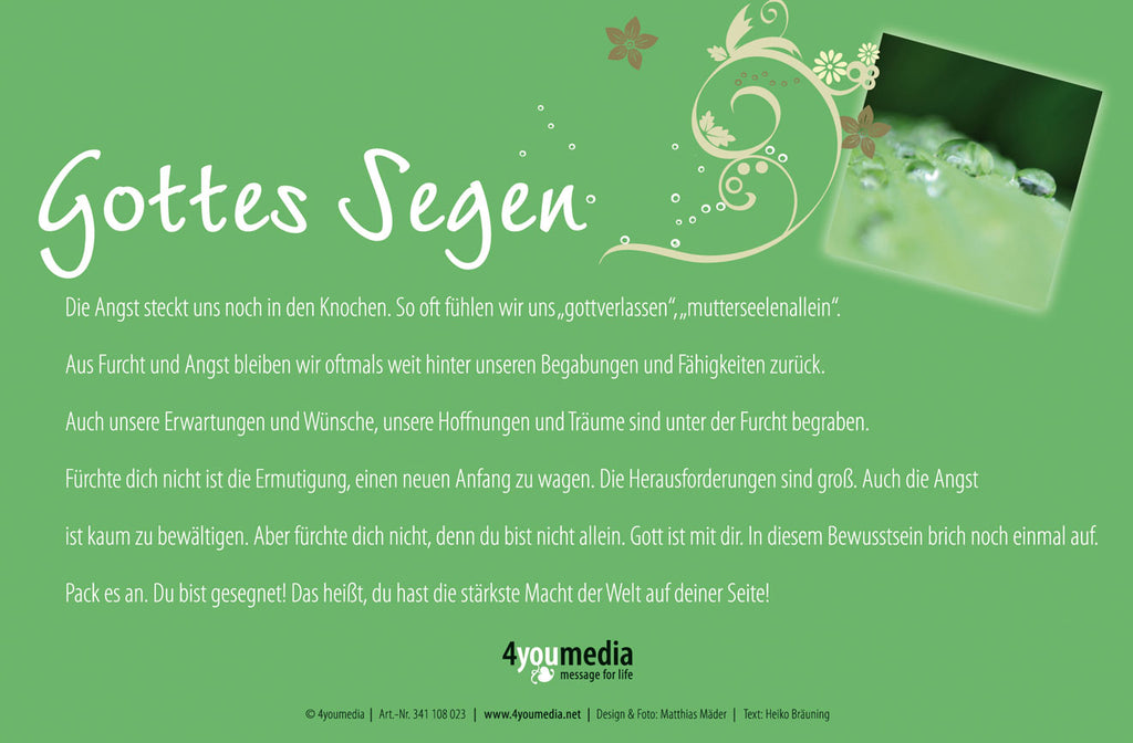 Fürchte dich nicht