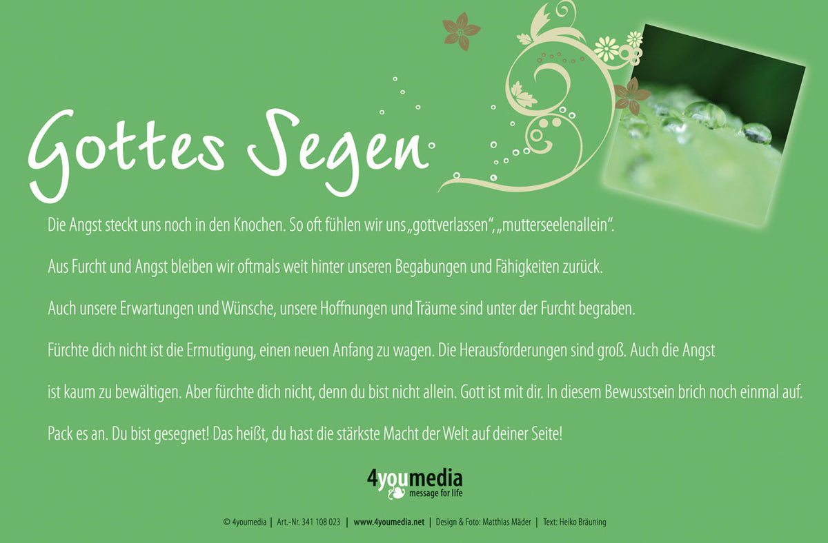 Fürchte dich nicht
