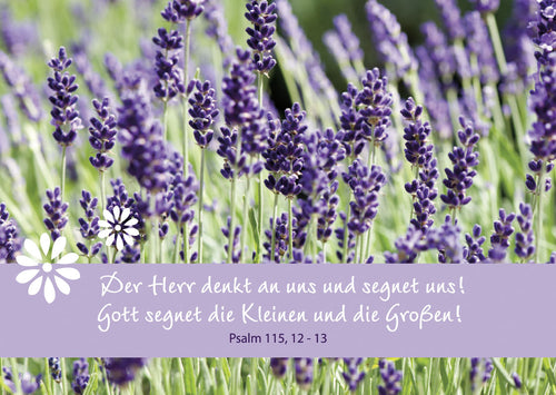 Der Herr denkt an uns