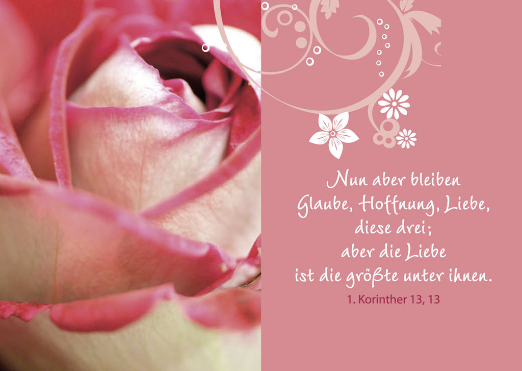 Poster Nun aber blieben Glaube, Hoffnung, Liebe