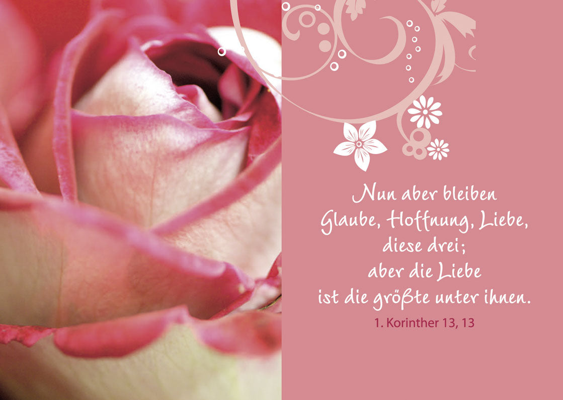 Poster Nun aber blieben Glaube, Hoffnung, Liebe