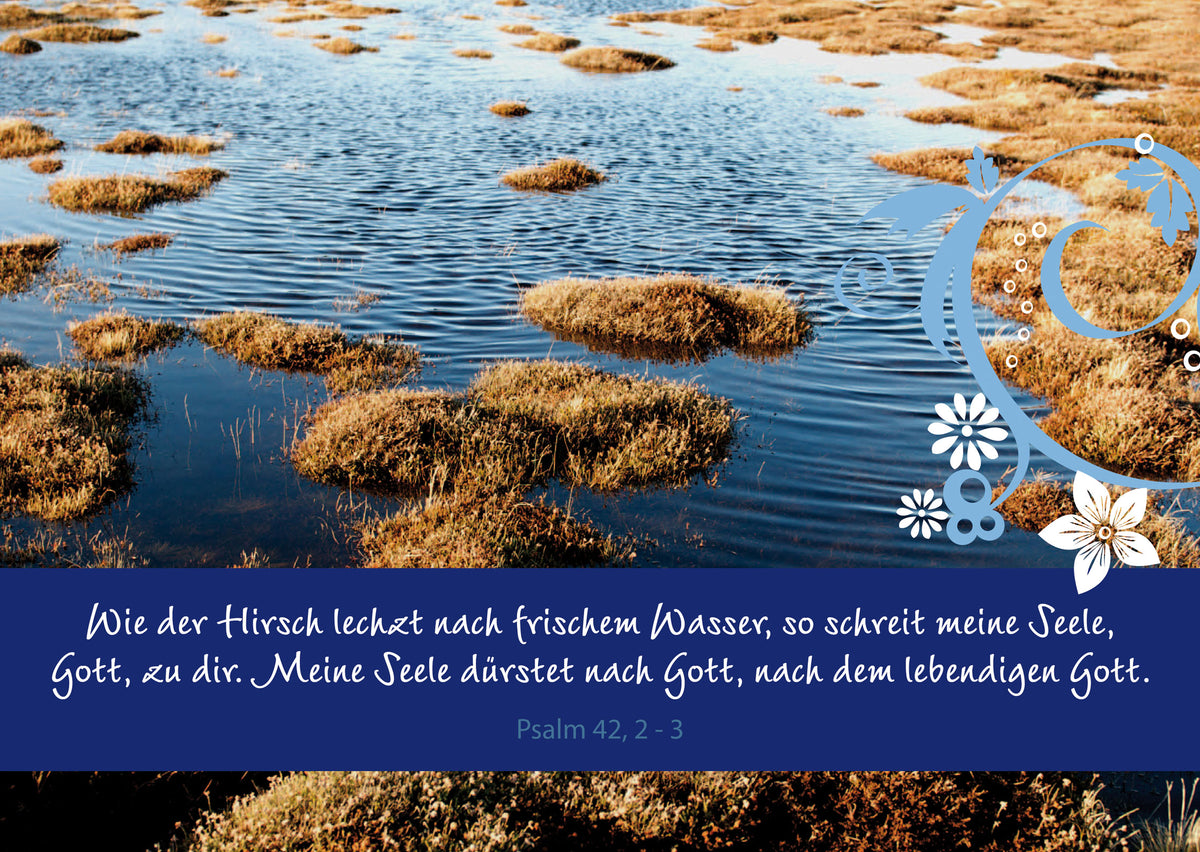 Wie ein Hirsch lechzt...