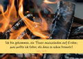 Ich bin gekommen, ein Feuer anzuzünden...