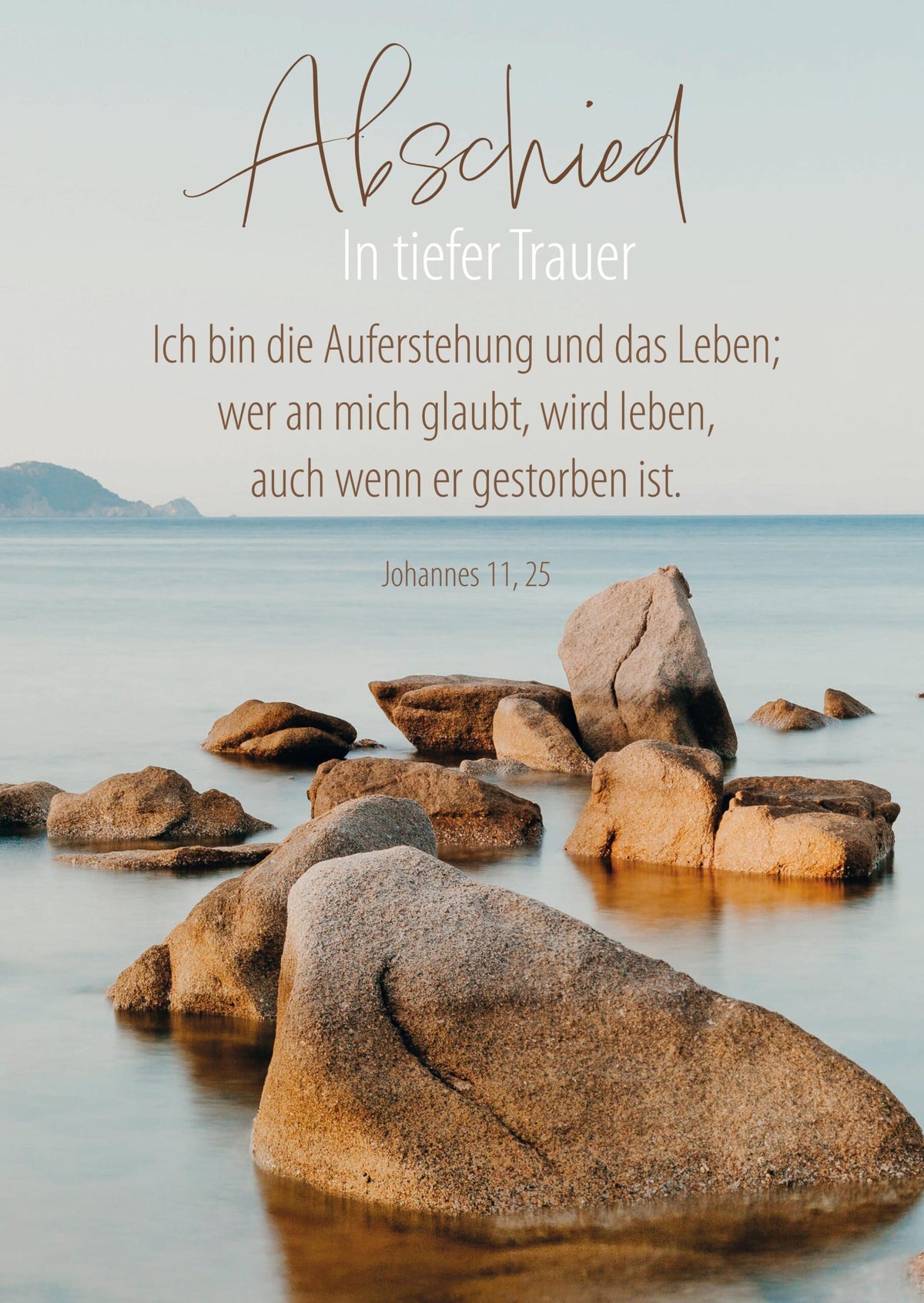 Faltkarten "Trauer" Paket 1