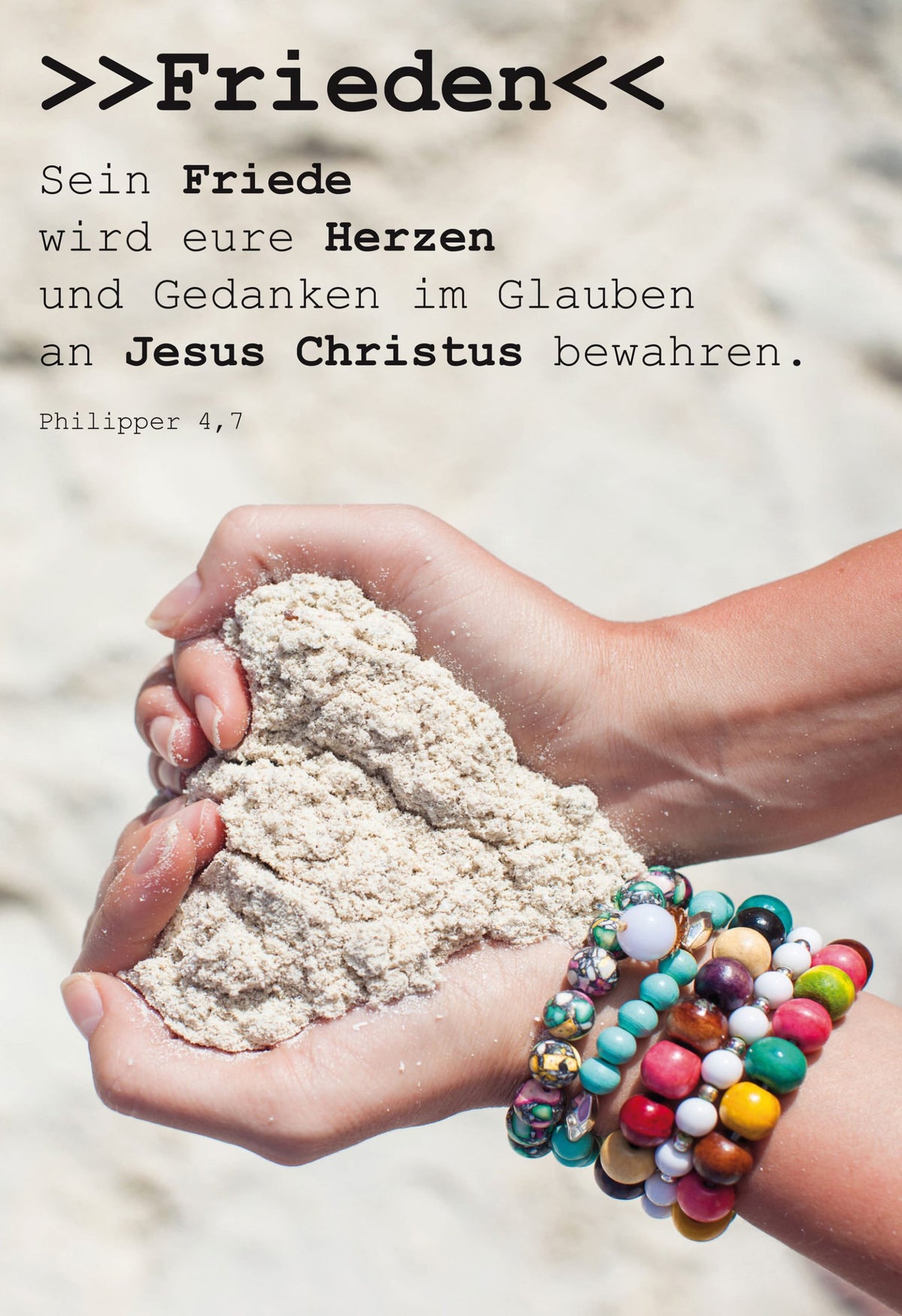 Postkarte Frieden