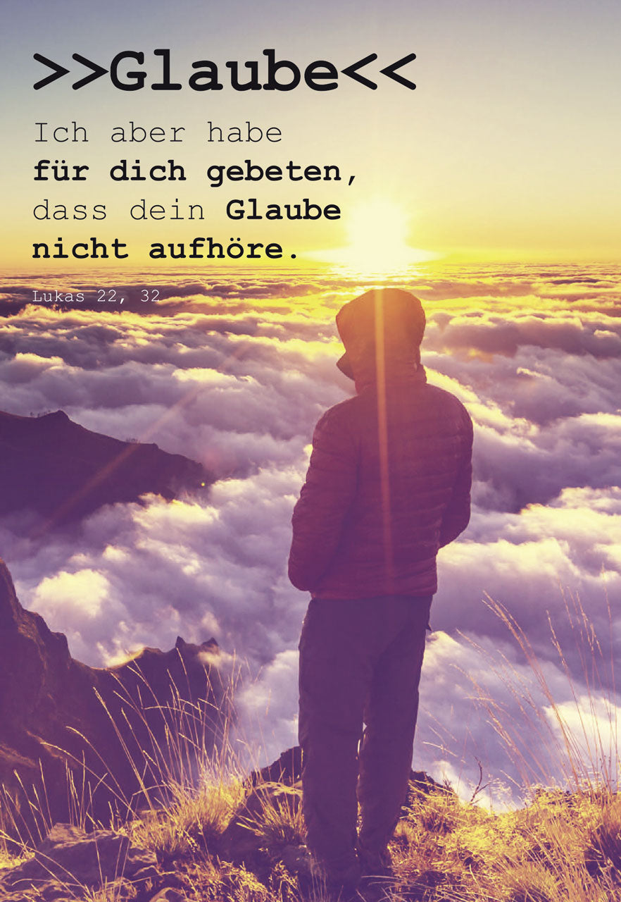 Postkarte Glaube