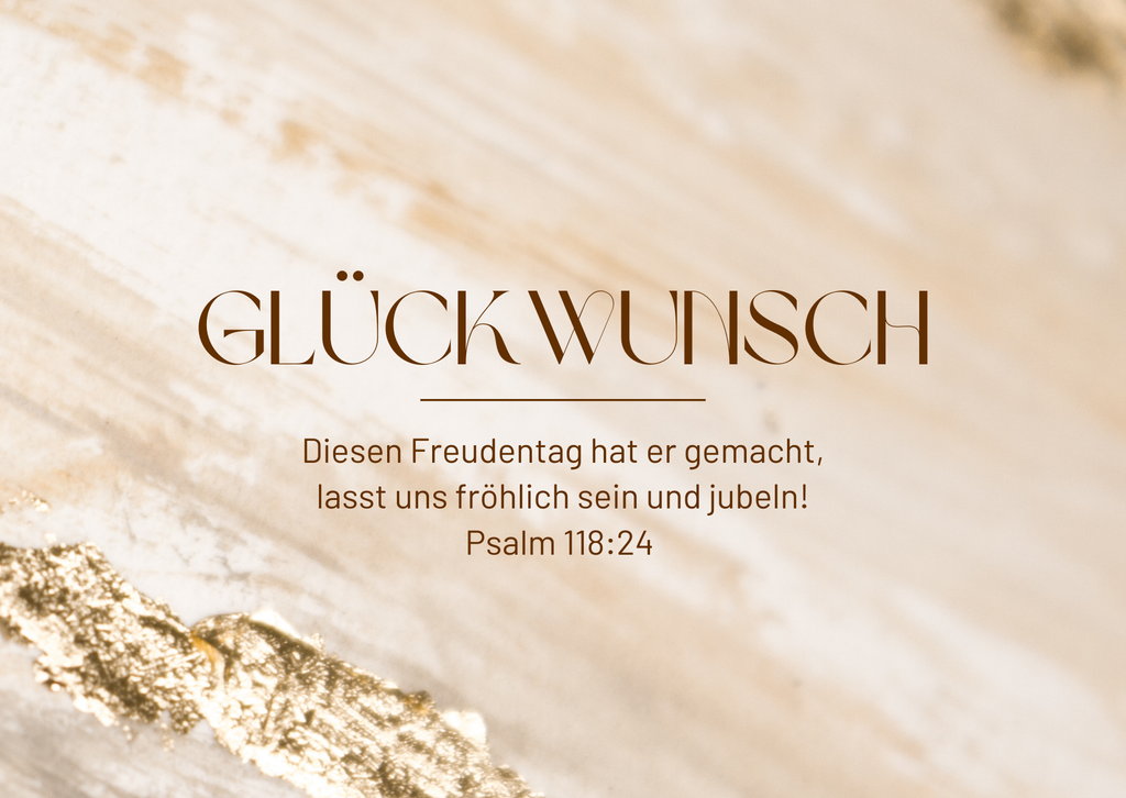 Postkarte Glückwunsch