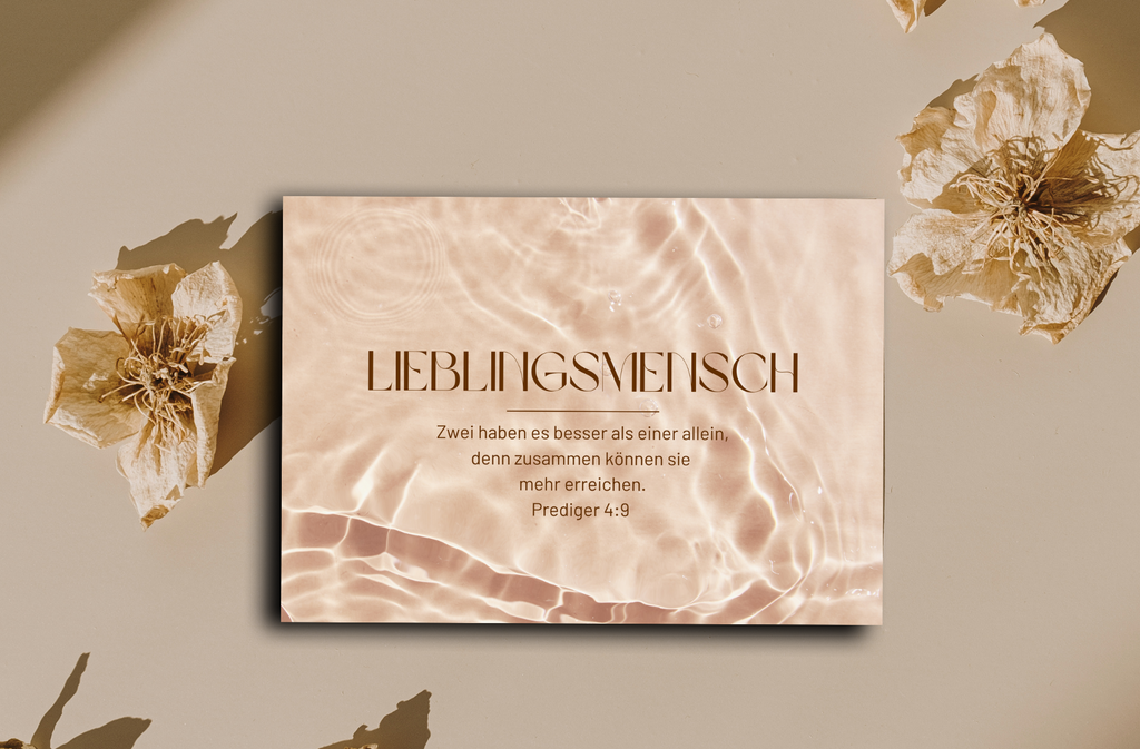 Postkarte Lieblingsmensch