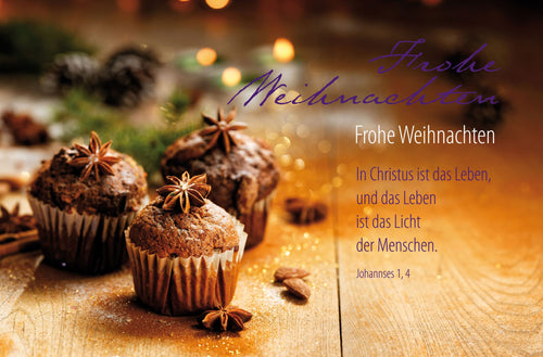 Faltkarte Frohe Weihnachten