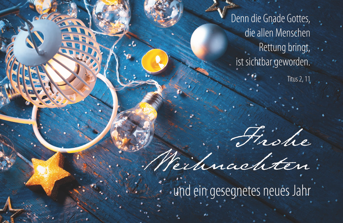 Faltkarte Frohe Weihnachten