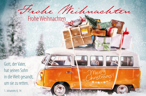 Faltkarte Frohe Weihnachten