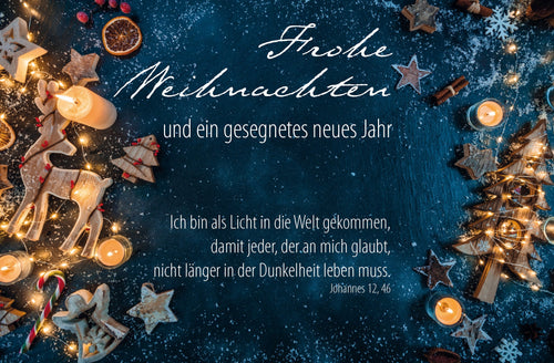 Faltkarte Frohe Weihnachten