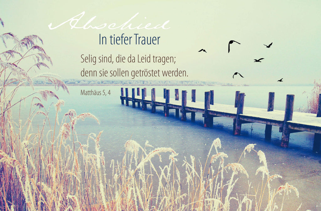 Faltkarten "Trauer" Paket 2