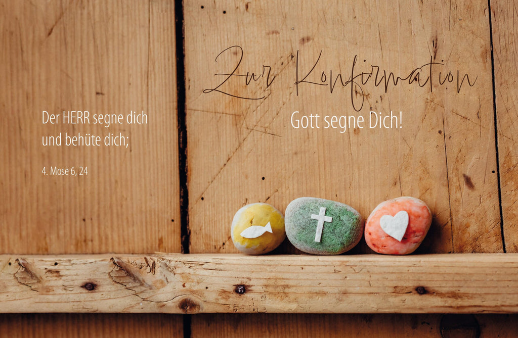 Faltkarte Zur Konfirmation