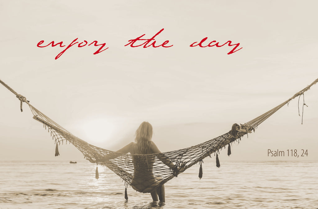 Postkarte  enjoy the day