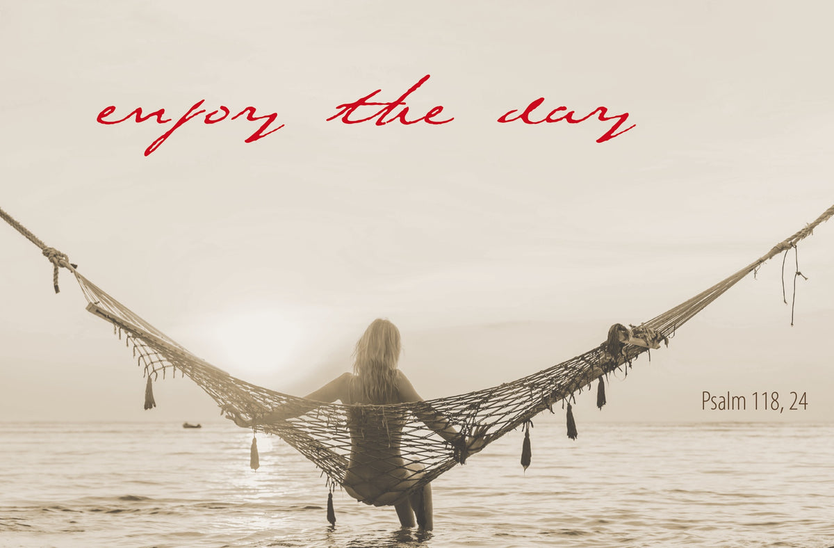 Postkarte  enjoy the day