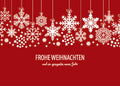 Weihnachtspostkarte Frohe Weihnachten