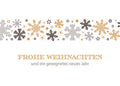 Weihnachtspostkarte Frohe Weihnachten