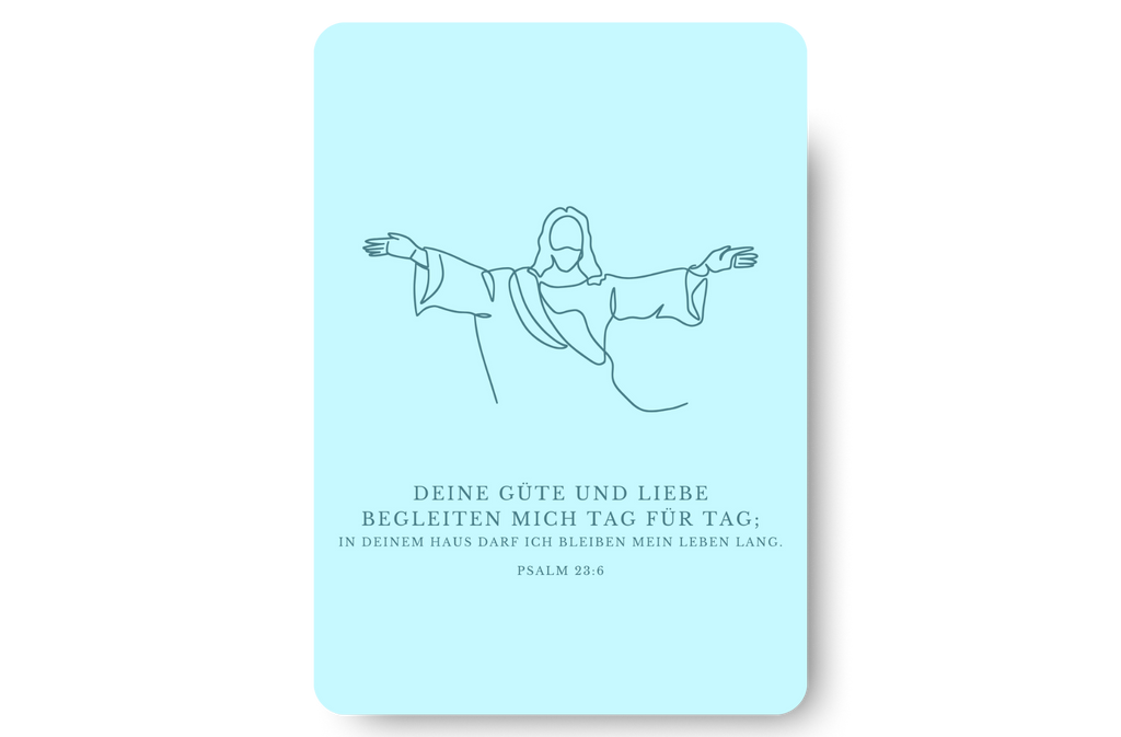 Postkarte Jesus