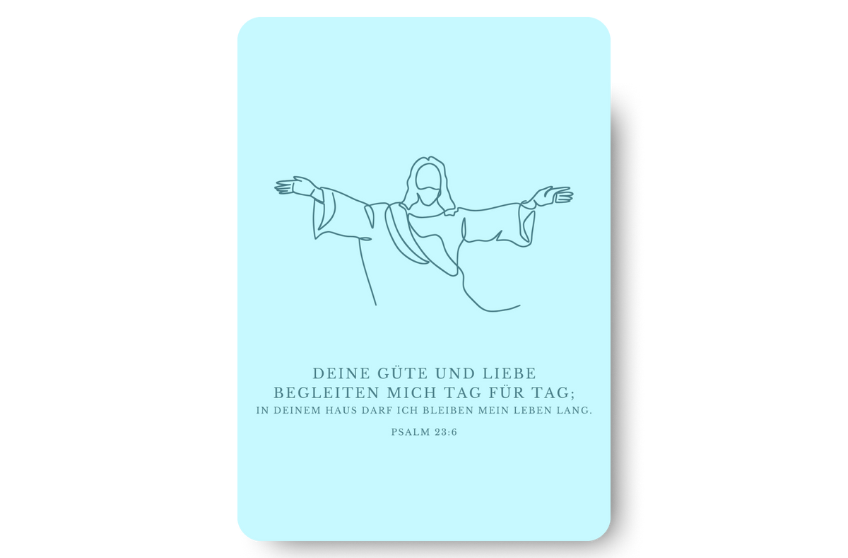 Postkarte Jesus