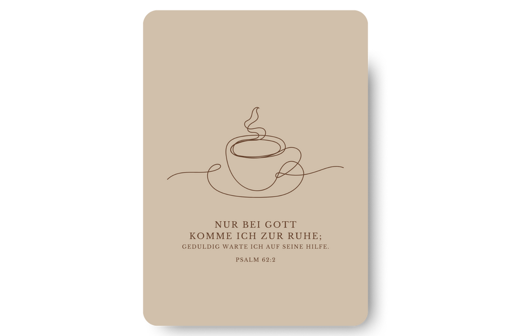 Postkarte Kaffee