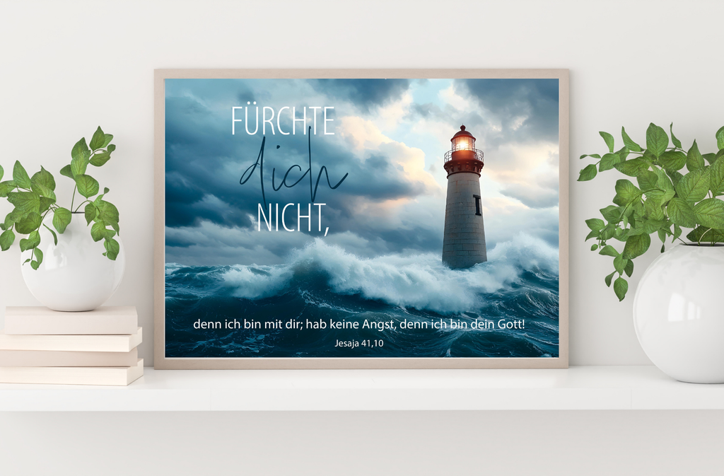 A3 Poster Jahreslosung 2027 Leuchtturm
